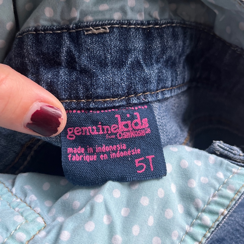 Embroidered Flower Overalls - Picture 5 of 6